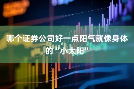 哪个证券公司好一点阳气就像身体的“小太阳”