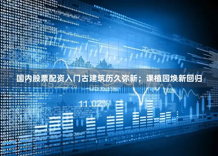 国内股票配资入门古建筑历久弥新；课植园焕新回归